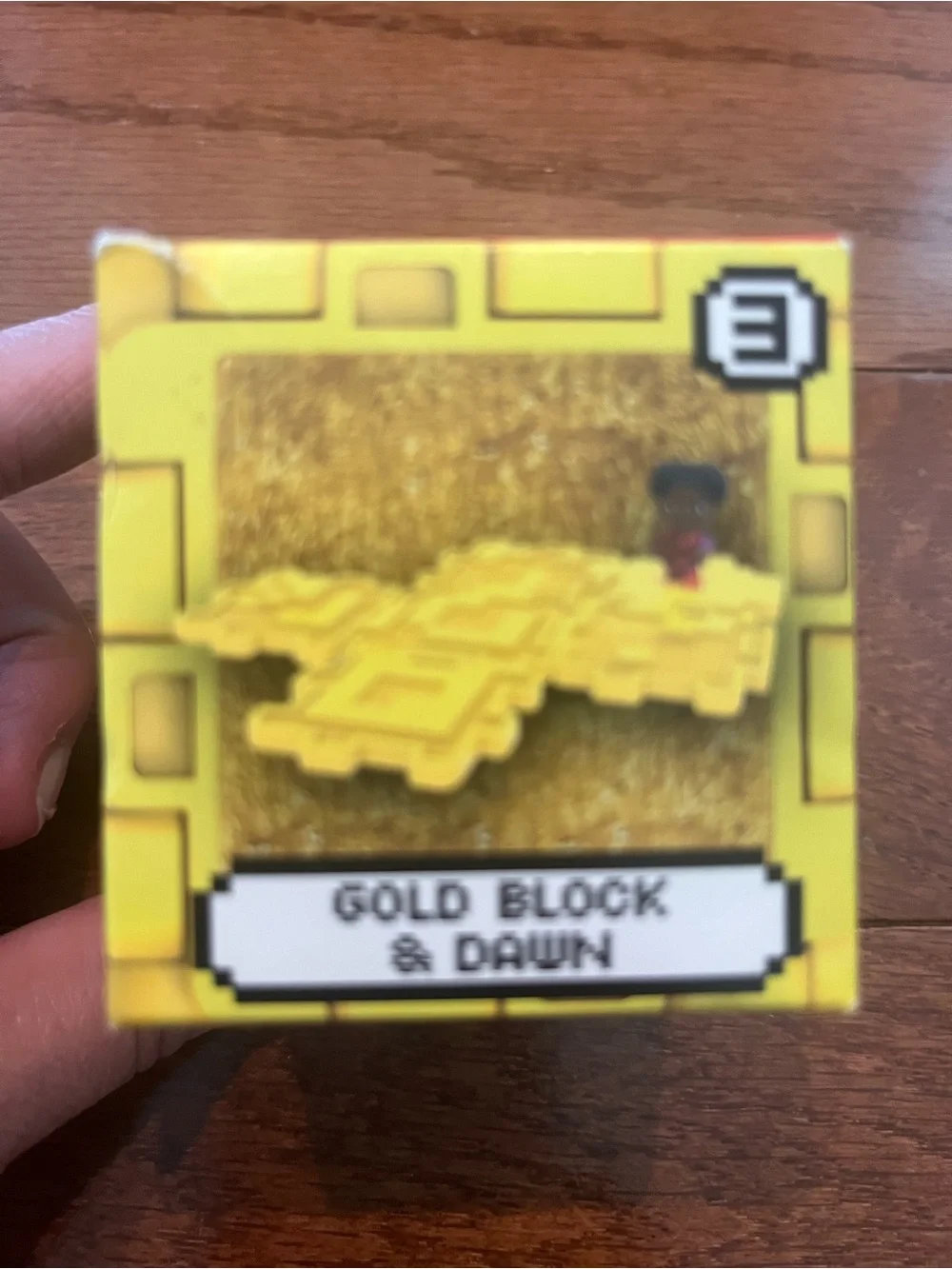 Minecraft Movie McDonald’s Happy Meal Toy #3 Gold Block &Dawn